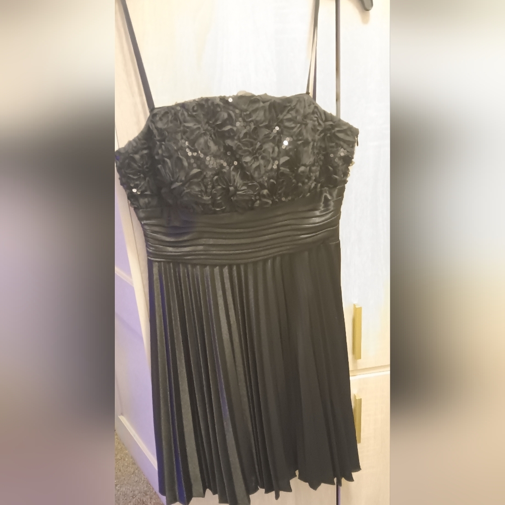 Morgan & Co. Black Sequin Dress